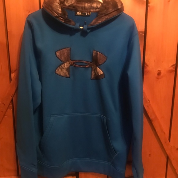Under Armour Mens Hooded Sweatshirt Mossy Oak - Picture 5 of 9